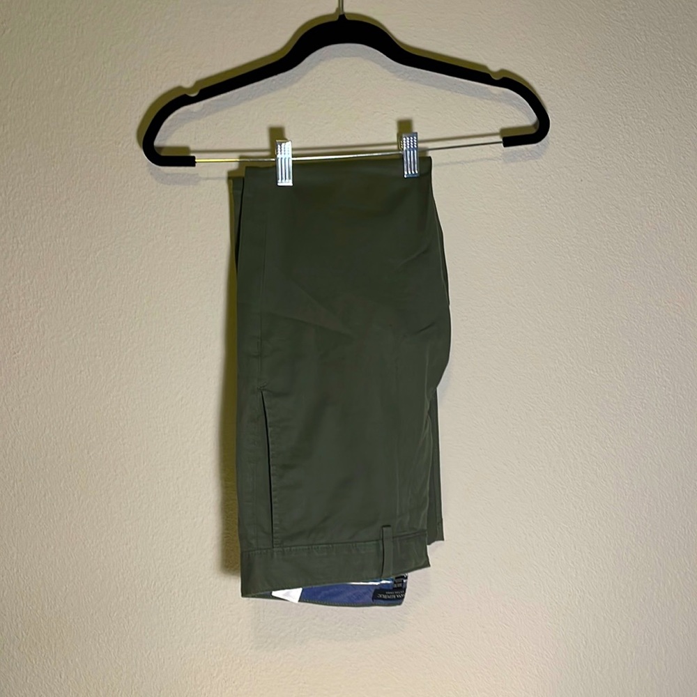 Banana Republic Fulton Skinny Chino olive green 30x30